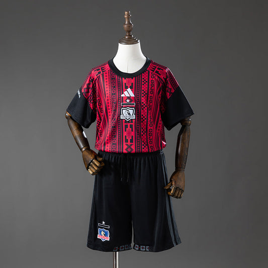 Kit Infantil Colo Colo Third 26/27 - Vermelho