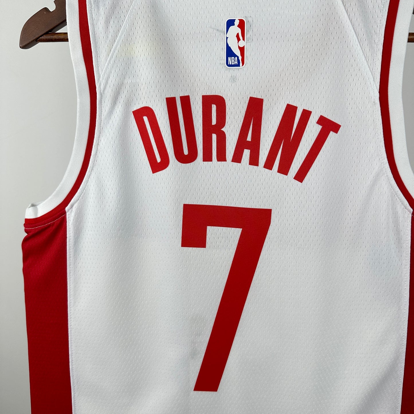 Regata Houston Rockets Masculina - Branca e Vermelha