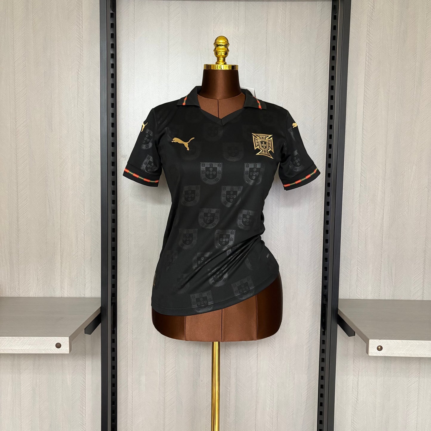 Portugal Third Especial Pantera Negra 26/27 Feminino Torcedor Puma - Preto