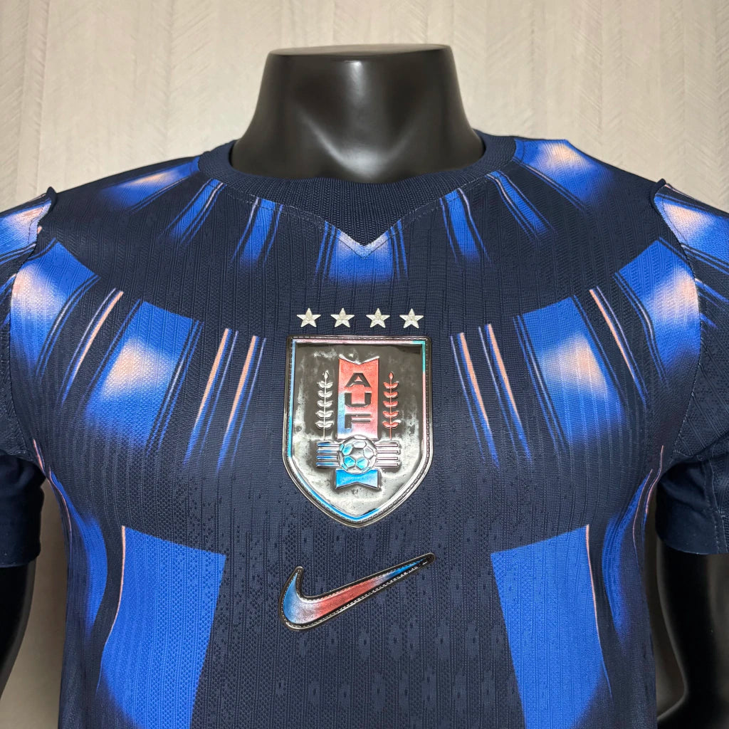 Uruguai Away 26/27 Masculino Jogador Nike - Azul Escuro