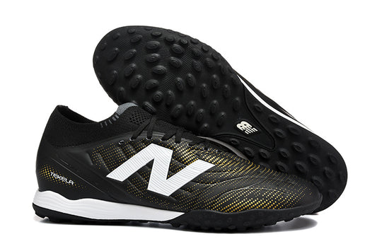 Chuteira Society New Balance Tekela Pro Low Laced FG V4+ - Preto