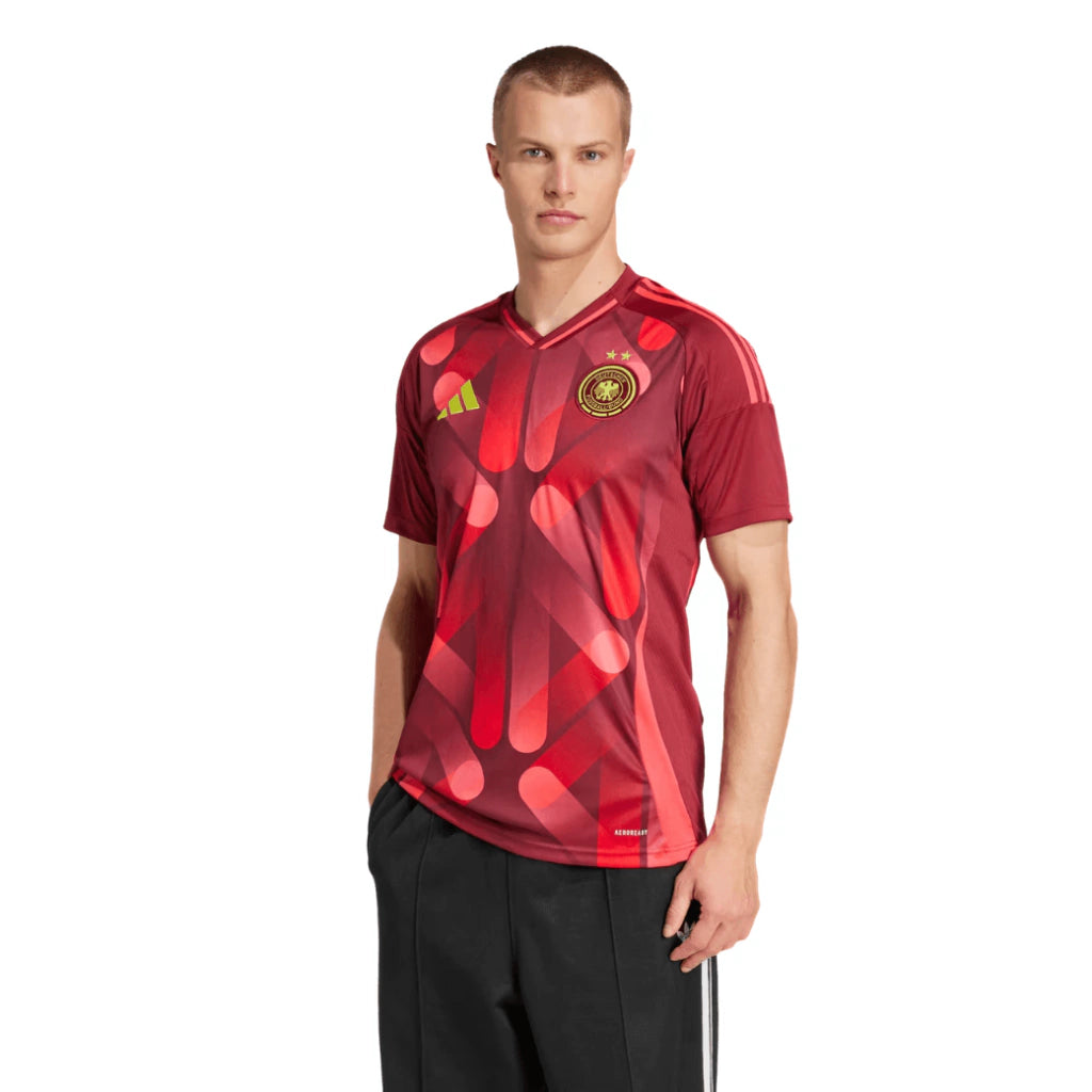 Alemanha Goleiro 25/26 Torcedor Masculino Adidas - Vermelha