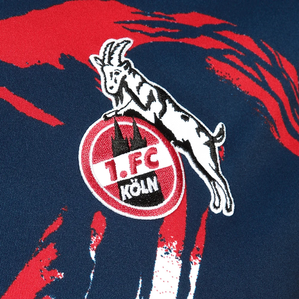 1. FC Köln Third 26/27 Torcedor Adidas - Azul e Vermelho