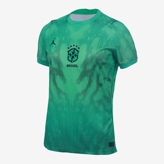 Brasil Goleiro 26/27 Torcedor Jordan Masculina - Verde
