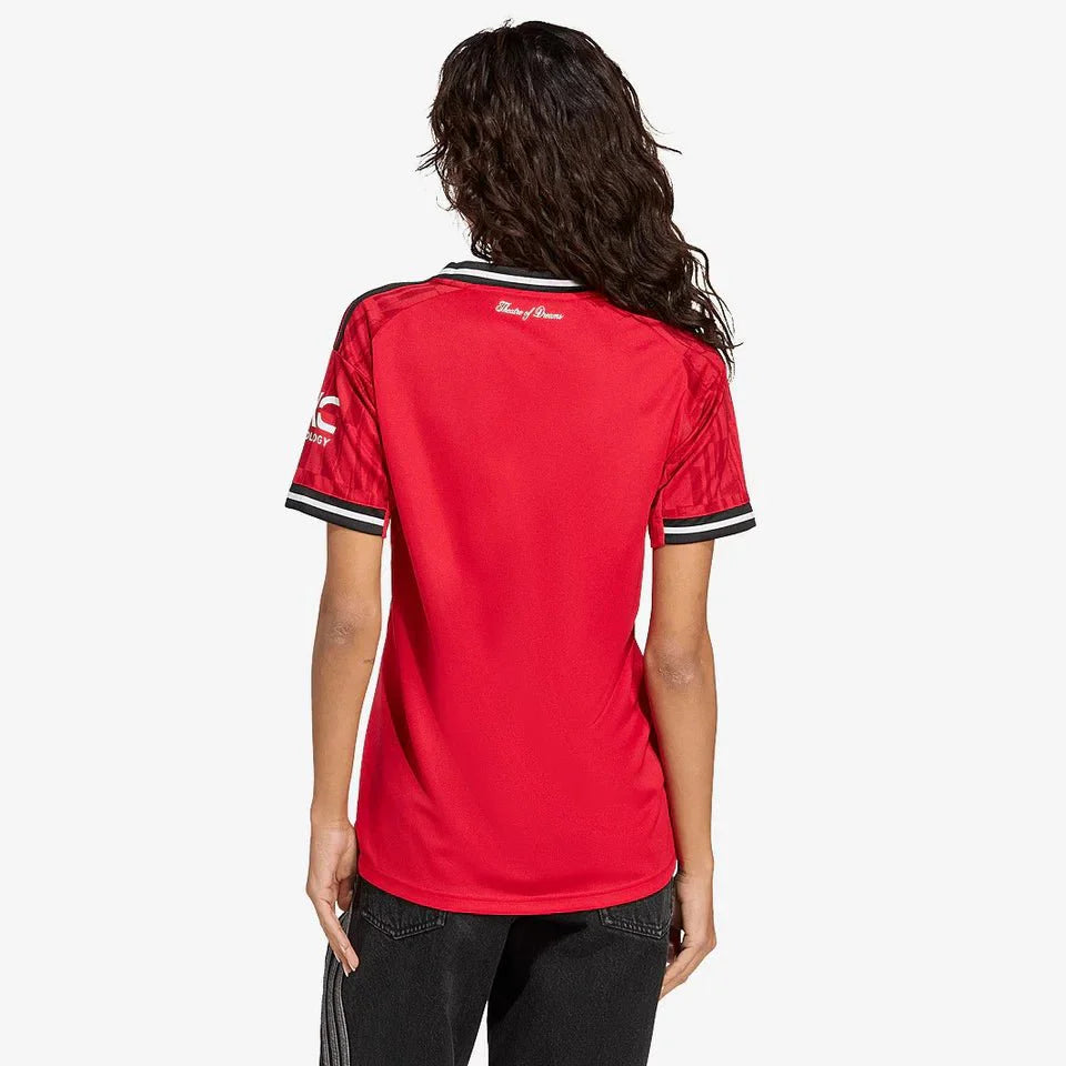 Manchester United 25/26 Feminina Adidas - Vermelho