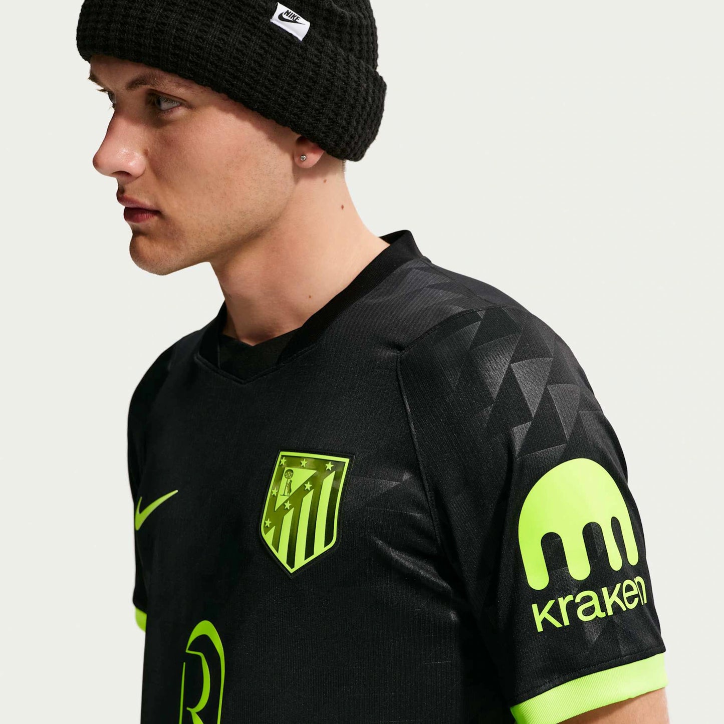 Atlético de Madrid Away 26/27 Torcedor Nike - Preta e Verde