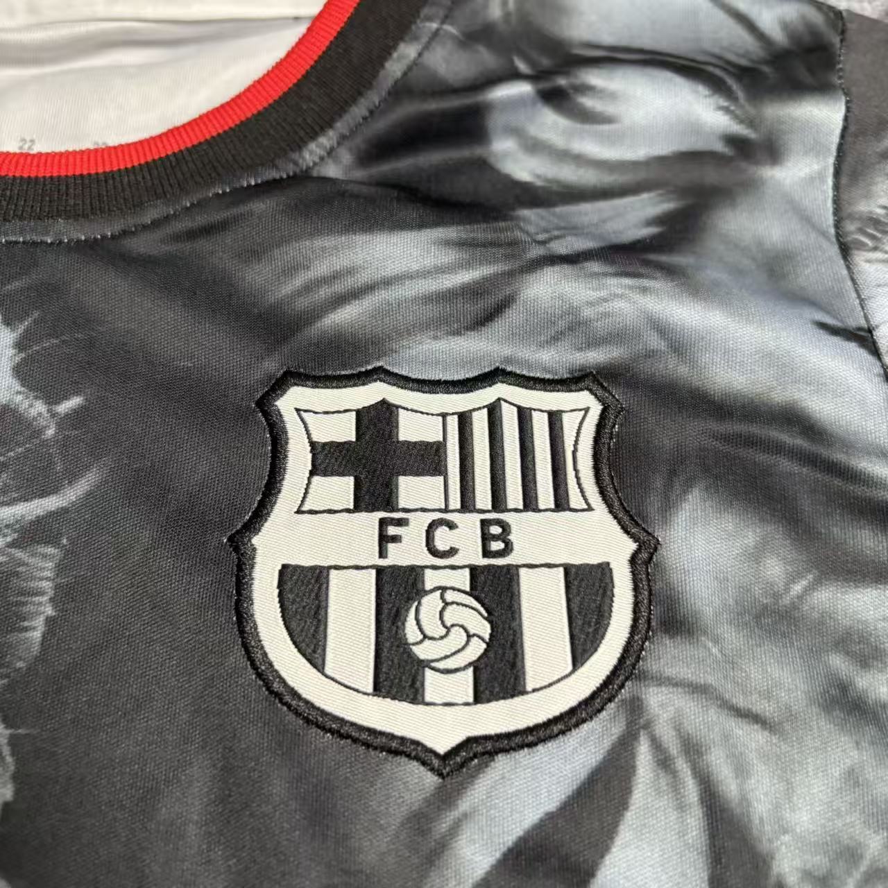 Kit Infantil Barcelona Edição Especial 25/26 - Cinza