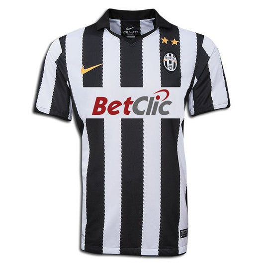 Juventus Retrô Home 2010 Nike - Preta e Branca