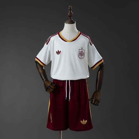 Kit Infantil Espanha Away 26/27 - Bege