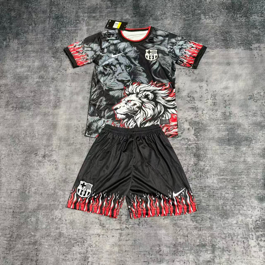 Kit Infantil Barcelona Edição Especial 25/26 - Cinza