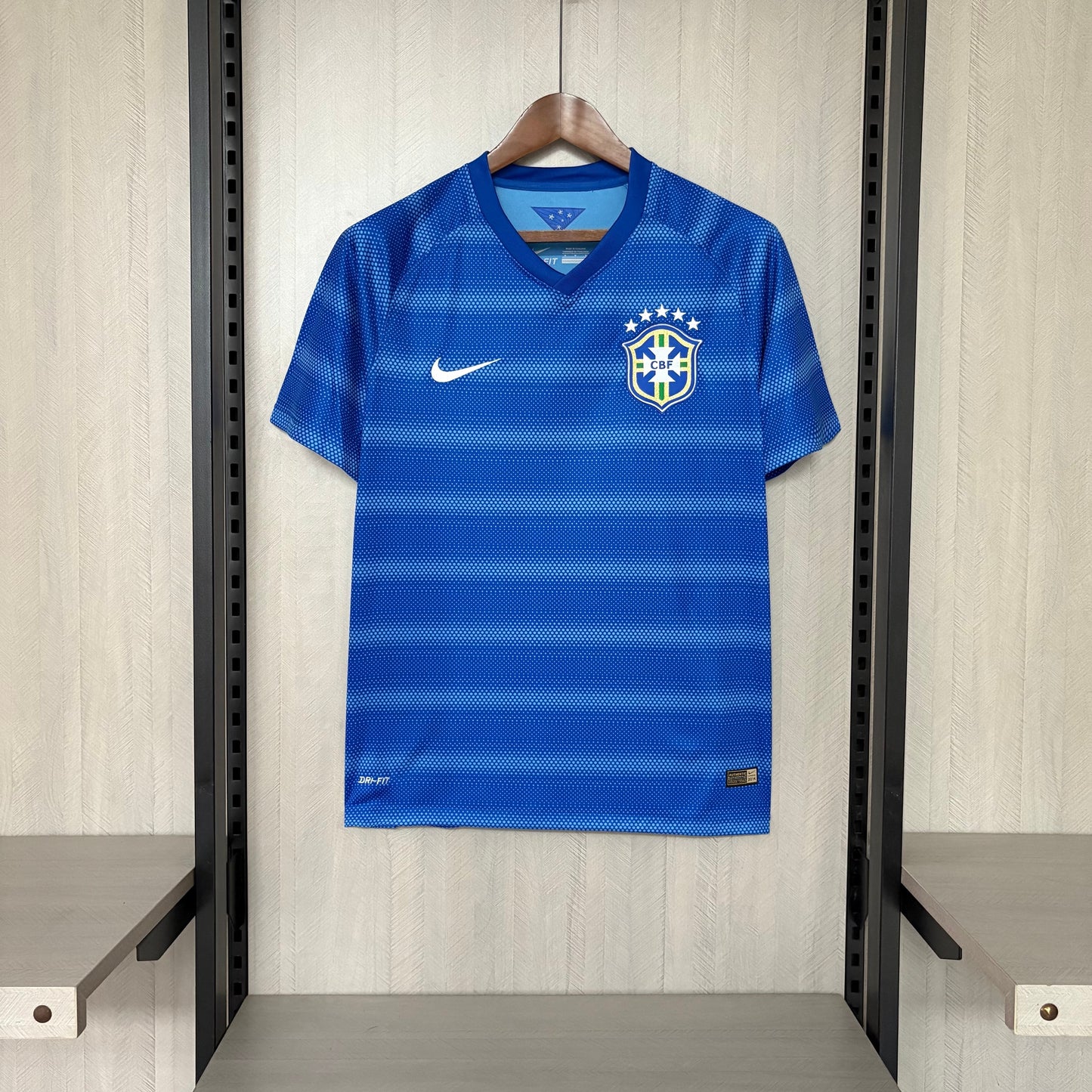 Brasil Away Retrô 2014 Nike - Azul