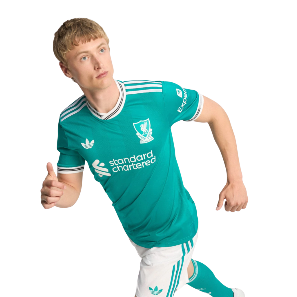 Liverpool Third 25/26 Jogador Adidas - Verde