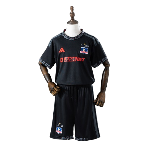 Kit Infantil Colo Colo Away 26/27 - Preta