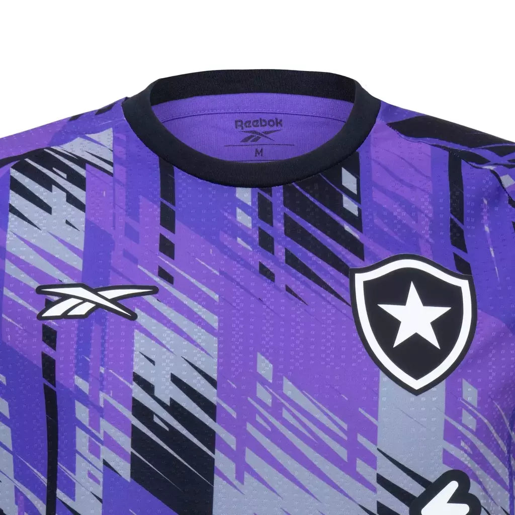 Botafogo Goleiro 25/26 Torcedor Rebook Masculino - Roxo