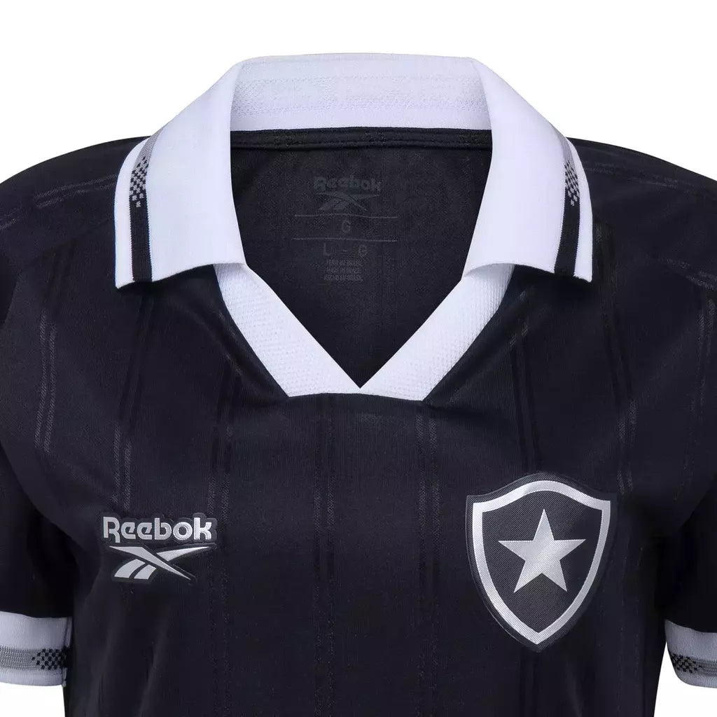 Botafogo Away 25/26 Reebok Feminina - Preto