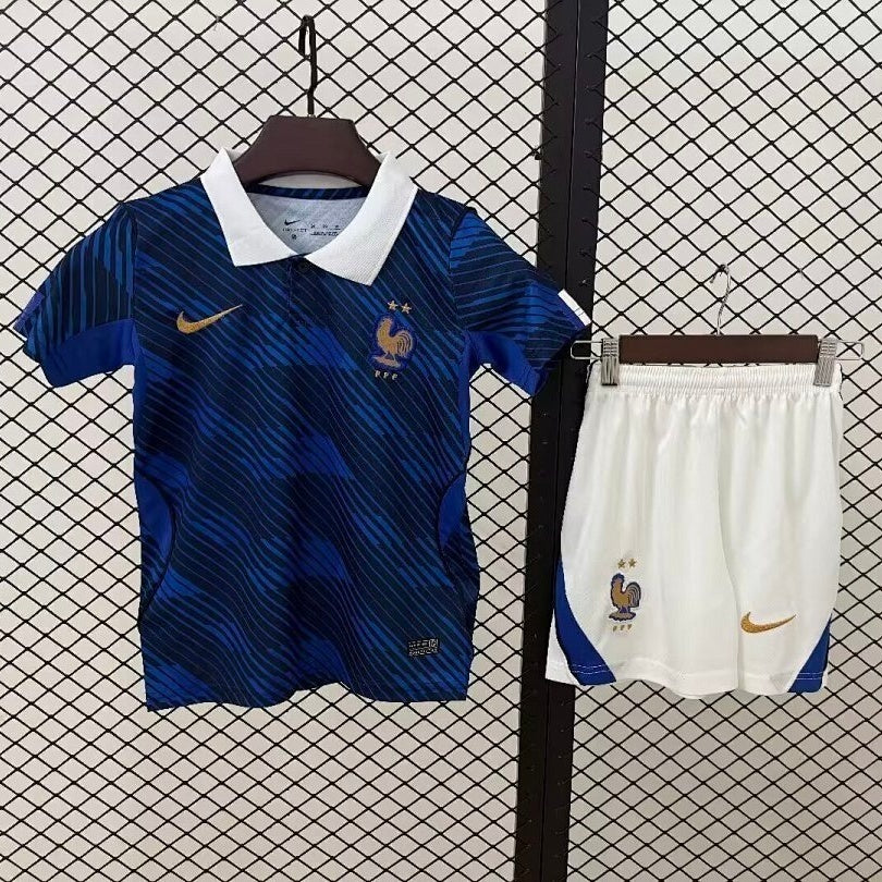 Kit Infantil França Home 26/27 - Azul