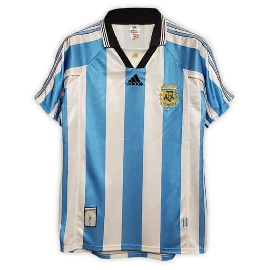 Argentina Home Retrô 1998 Adidas - Azul e Branca