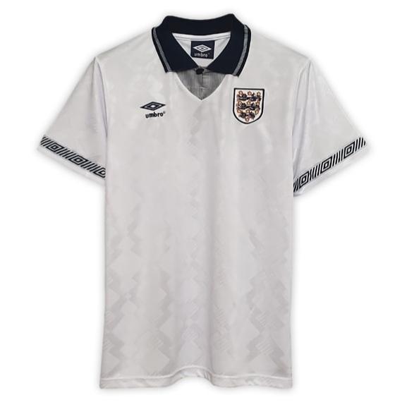Inglaterra Home Retrô 1990 Umbro - Branca