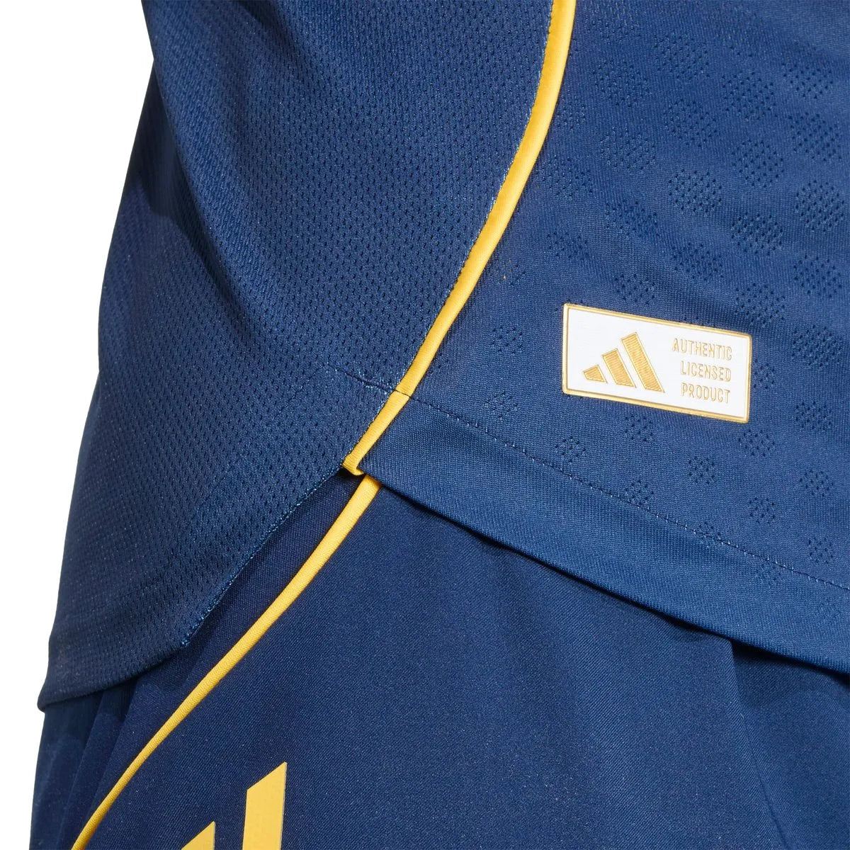 Boca Jrs Home 25/26 Jogador Masculino Adidas - Azul e Amarela