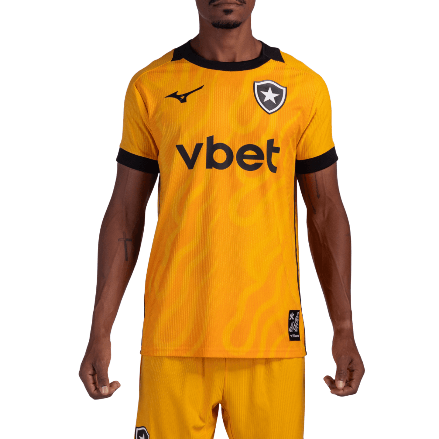Botafogo Goleiro 26/27 Torcedor Mizumo Masculino - Amarela