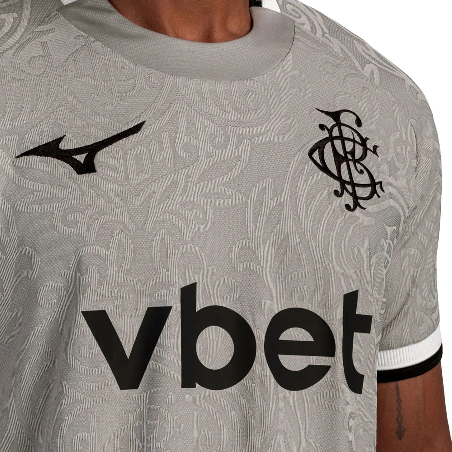 Botafogo Goleiro 26/27 Torcedor Mizuno Masculino - Cinza