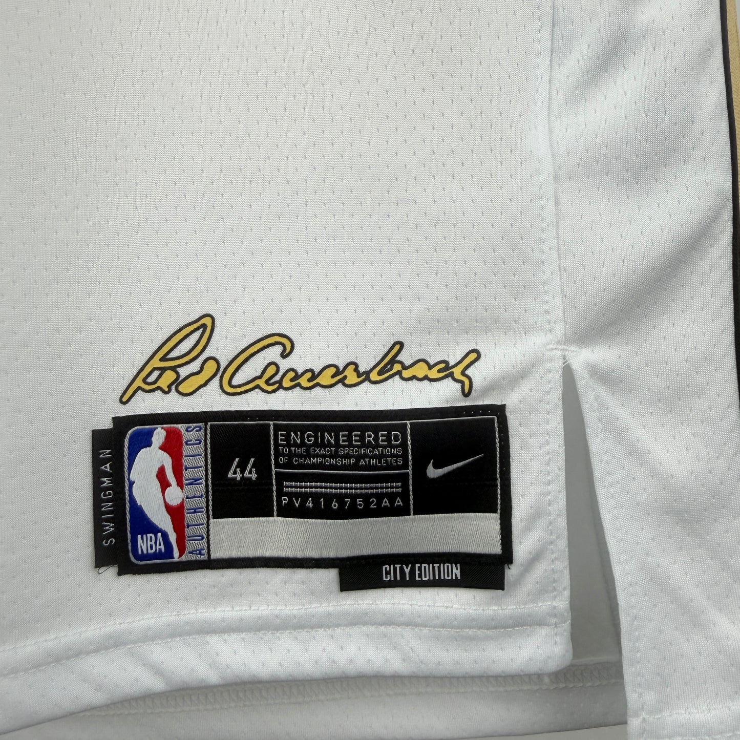 Regata Boston Celtics Masculina - Branca e Dourada