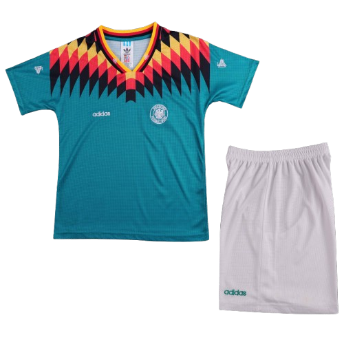 Kit Infantil Alemanha Away Retro 1994 - Verde