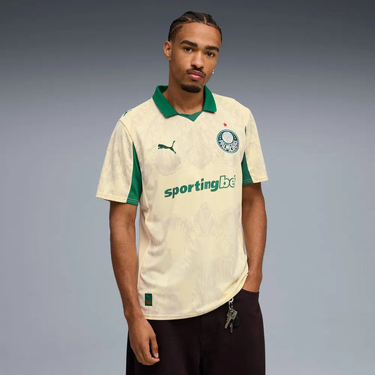 Palmeiras Edição Especial Mundial de Clubes 25/26 Masculino Jogador - Bege