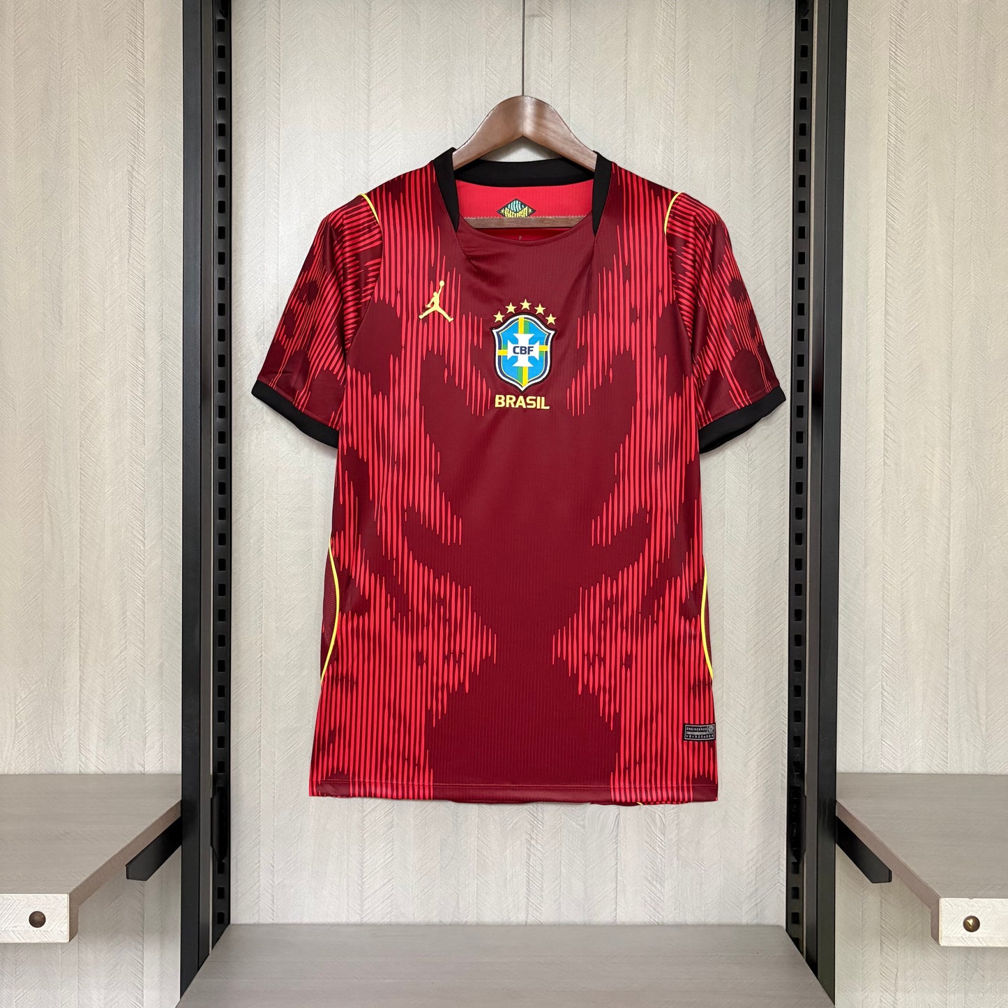 Brasil Edição Especial 26/27 Torcedor Jordan Masculina - Vermelho