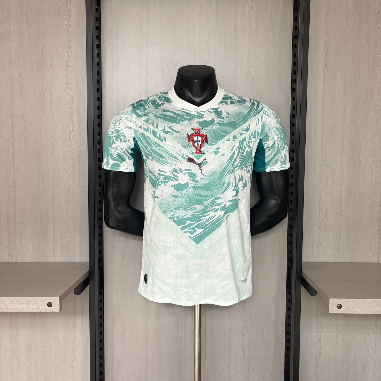 Portugal Away 26/27 Masculina Jogador Puma - Turquesa