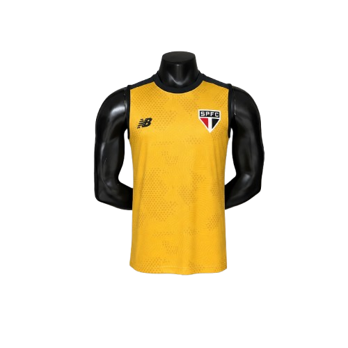 São Paulo Treino Regata 26/27 Torcedor New Balance Masculina - Amarelo
