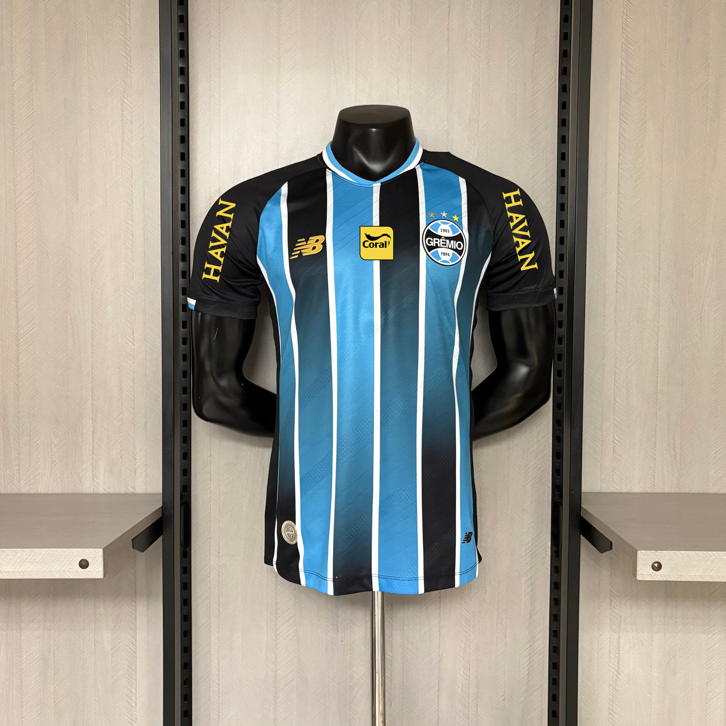 Grêmio Home 26/27 NB Jogador Patrocinadores - Tricolor
