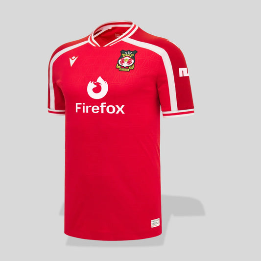 Wrexham Home 26/27 Torcedor Macron - Vermelho