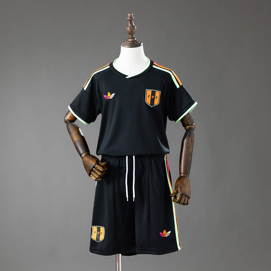 Kit Infantil Peru Away 26/27 - Preto