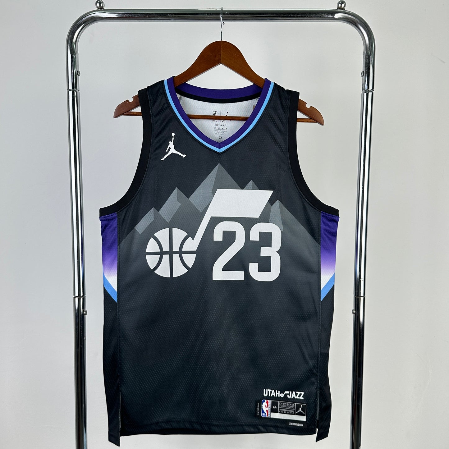 Regata Utah Jazz Masculina - Preta