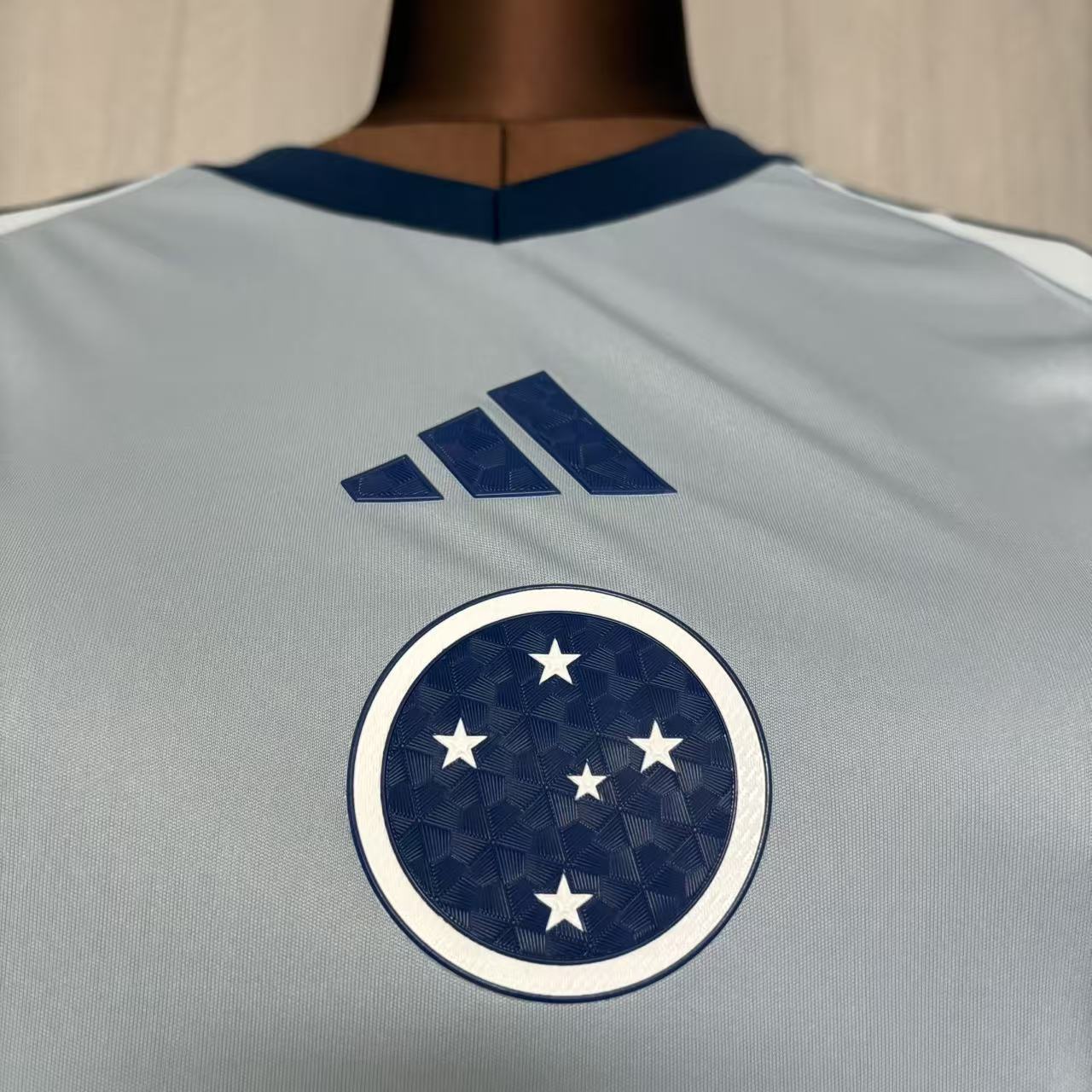 Cruzeiro Goleiro 25/26 Adidas Feminina - Cinza