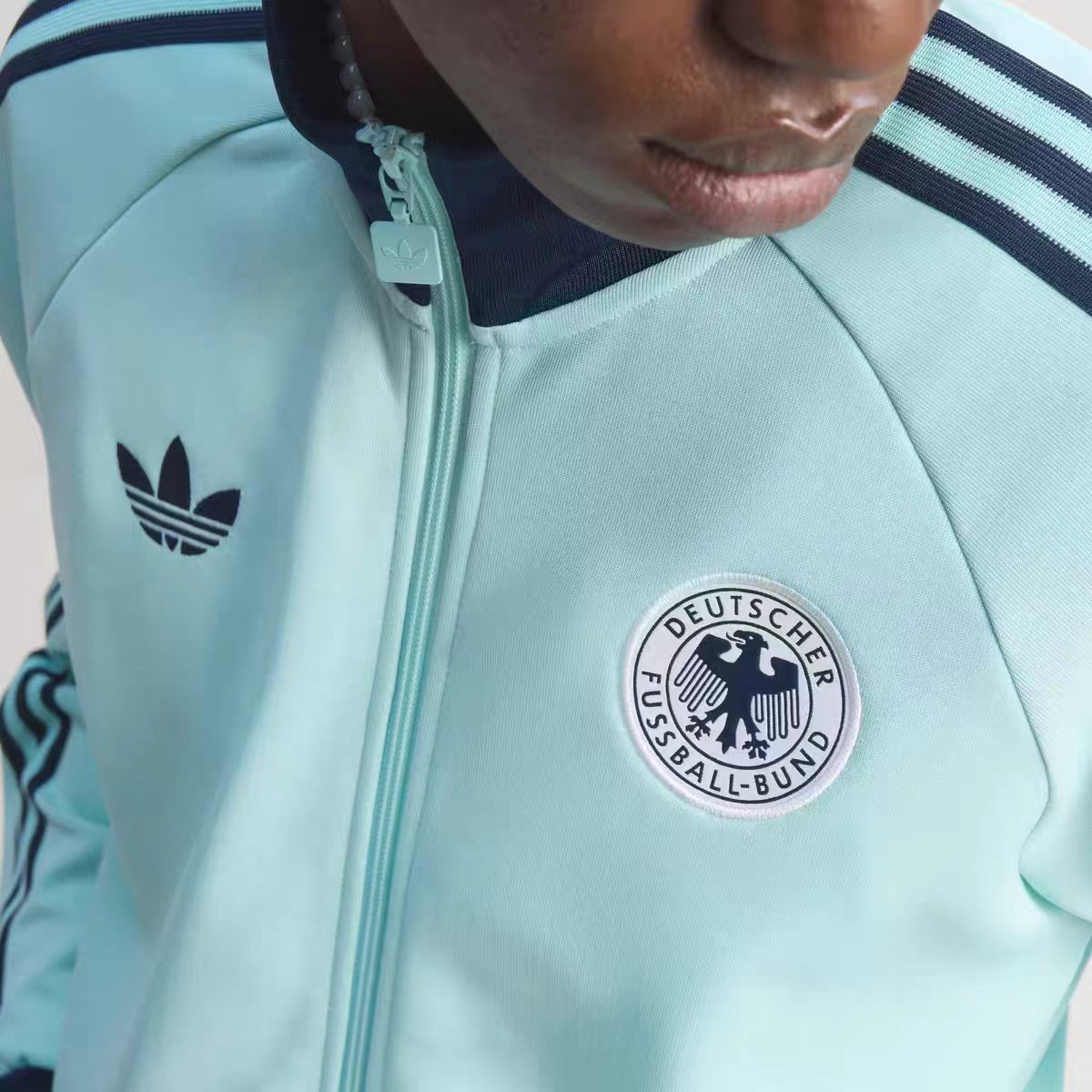 Jaqueta Alemanha Adidas - Azul Claro
