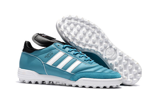 Chuteira Society Adidas Mundial Team Astro FG - Azul Turquesa