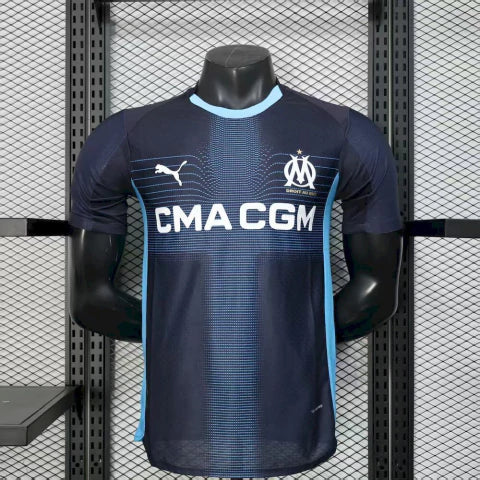 Olympique de Marseille Away 25/26 Jogador Puma - Azul Escuro