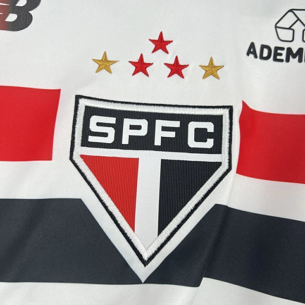 São Paulo Home 26/27 Torcedor New Balance Masculina - Branca