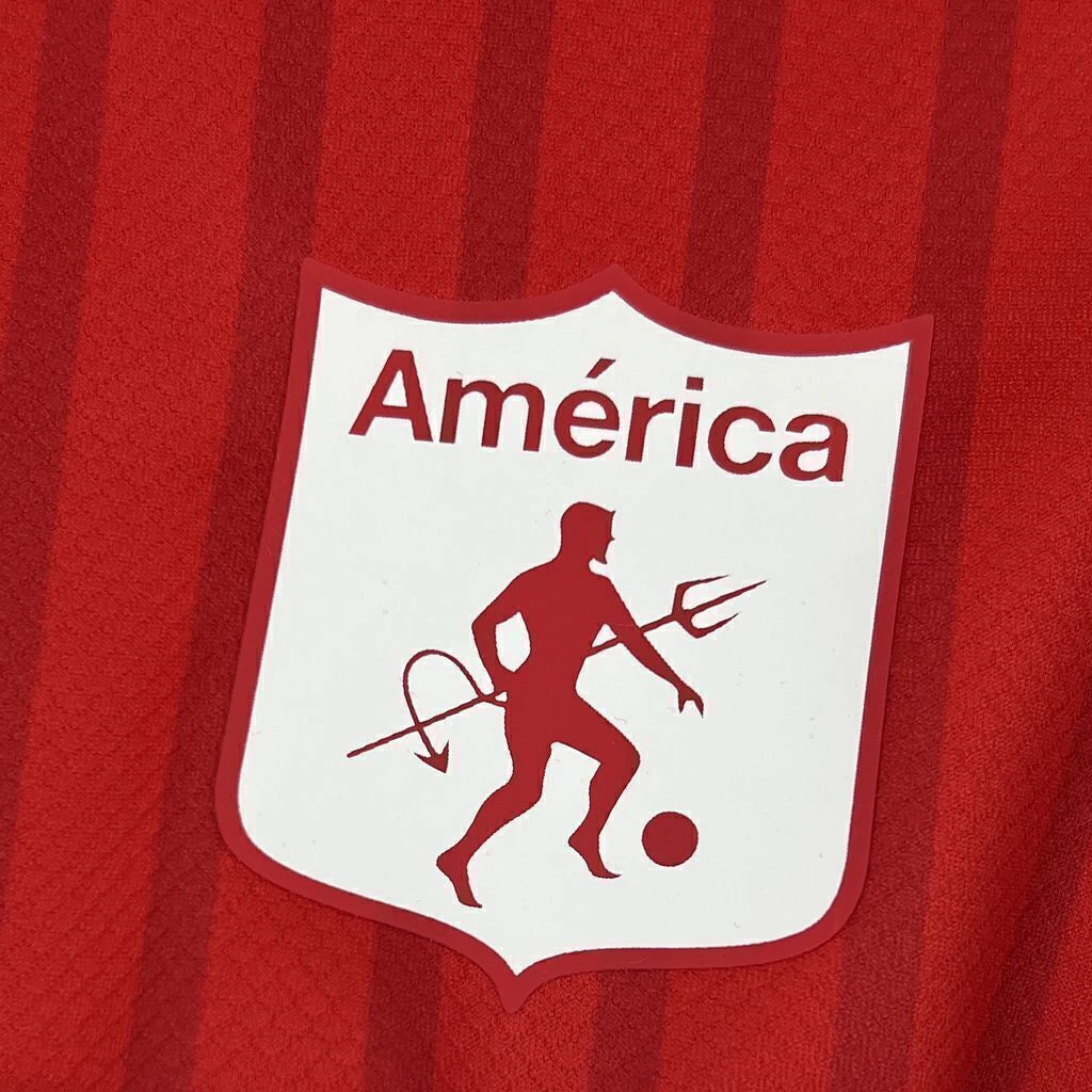 América de Cali Home 26/27 Torcedor Reebok - Vermelho