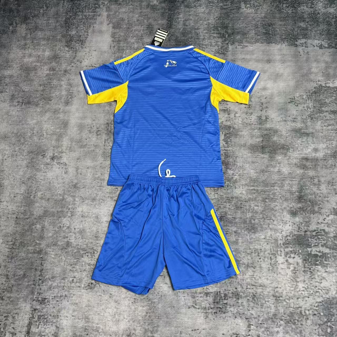 Kit Infantil Leeds United Away 25/26  - Azul
