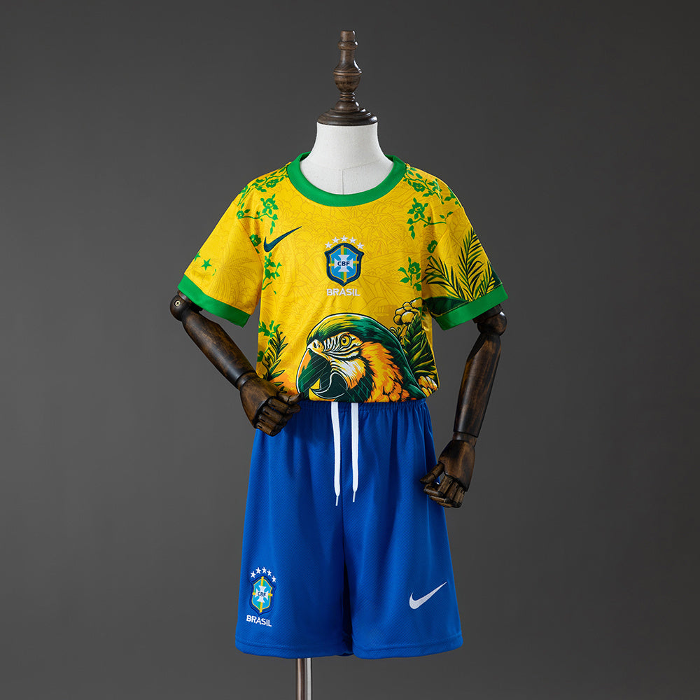 Kit Infantil Brasil Edição Especial 26/27 - Amarela