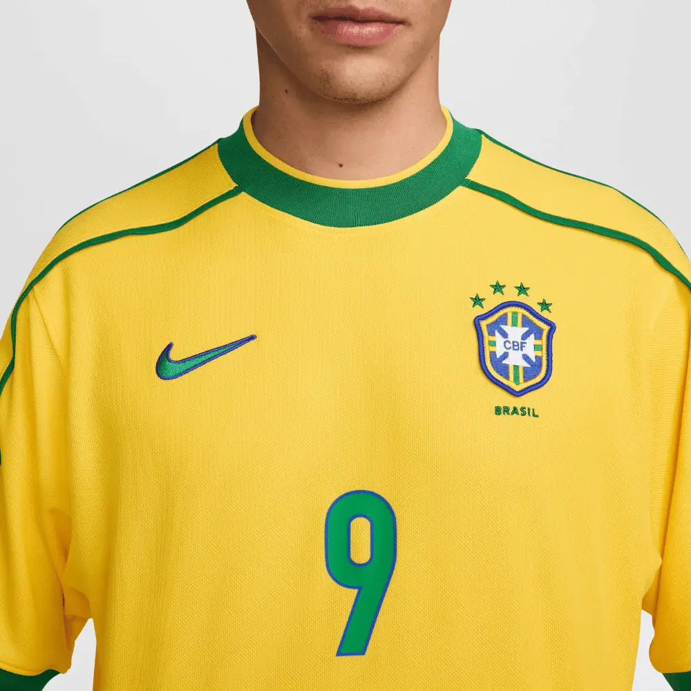 Brasil Home Retro 1998 Nike - Amarelo