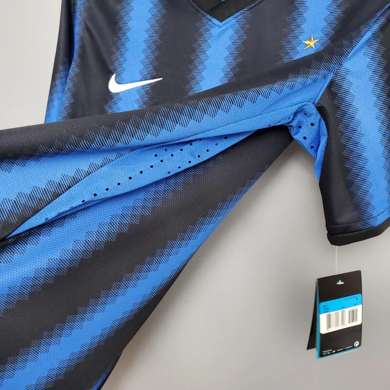 Inter de Milão Home Retrô 10/11 Nike - Azul e Preta