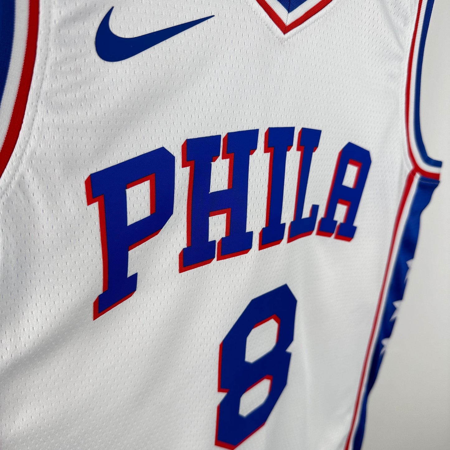 Regata Philadelphia 76ers Masculina - Branca