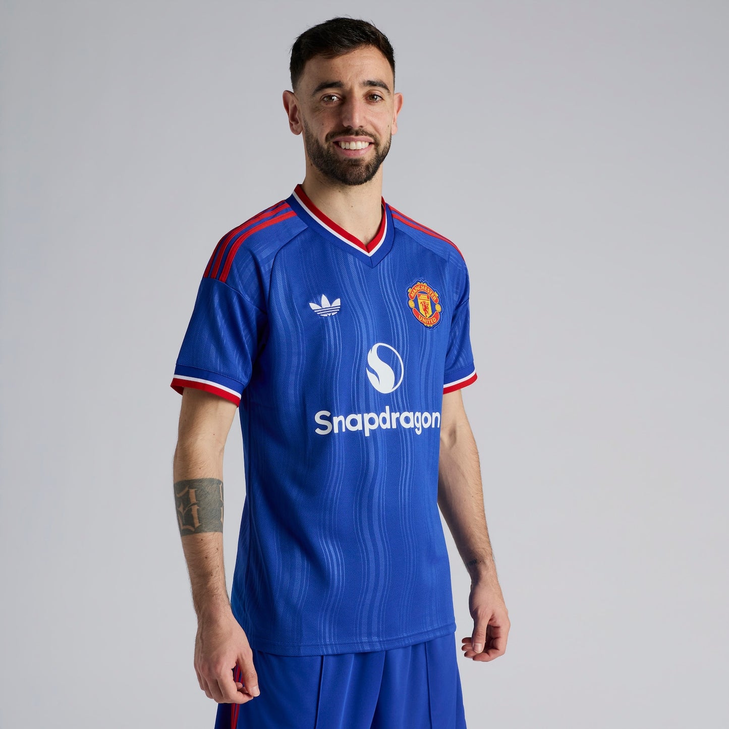 Manchester United Away 26/27 Torcedor Adidas - Azul