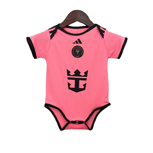 Body Bebê Infantil Inter Miami Home 24/25 - Rosa