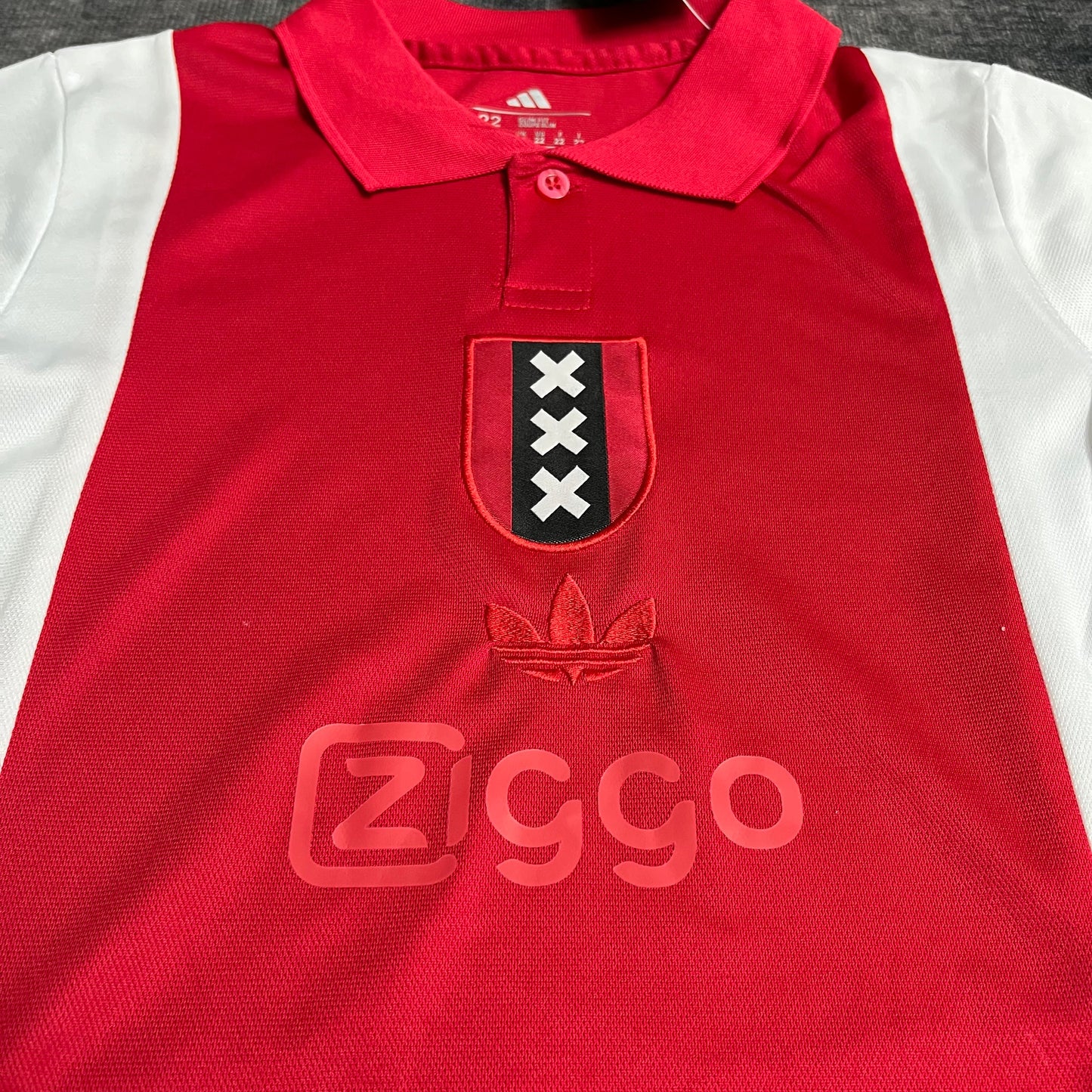Kit Infantil Ajax Edição Especial 25/26 - Branca e Vermelha