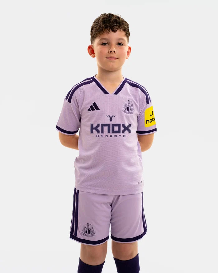 Kit Infantil Newcastle Third 26/27 - Lilas
